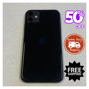 Apple iPhone 11 128GB 64GB Face ID Unlocked Verizon AT&T White Green Yellow LTE - Zdjęcie 1 z 9