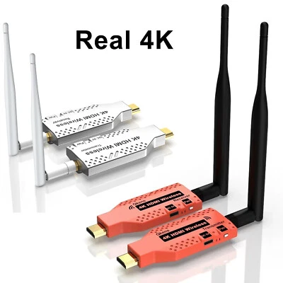 4K Wireless HDMI Extender Video Transmitter Receiver Display Share 150m 100m 50m - Image 1 of 4