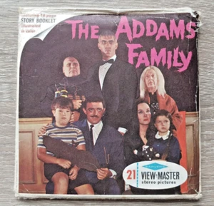 The Addams Family Viewmaster Reels 1965 Set B486 Rare D808 - Picture 1 of 9
