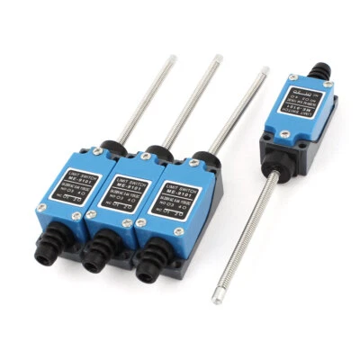 4Stk ME-9101 flexible Schraubenfeder Endschalter DPST 1NO 1NC AC 250V DC 115V - Bild 1 von 2