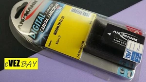 ANSMANN - BATTERIA Sostitutiva NIKON A-Nik EN EL 20 per FOTOCAMERE E VIDEOCAMERE - Picture 1 of 3