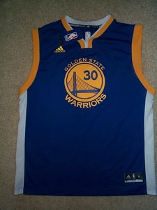ADIDAS Golden State Warriors STEPHEN CURRY nba Jersey YOUTH KIDS BOYS (xl 18-20) - Picture 1 of 2