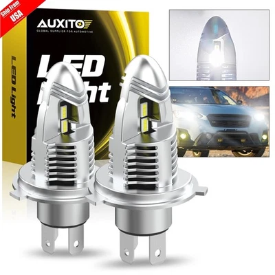 AUXITO H4 9003 LED Headlight Bulbs Kit 3600000LM Hi/Low Beam 6000K White 1-10Set - Image 1 of 4