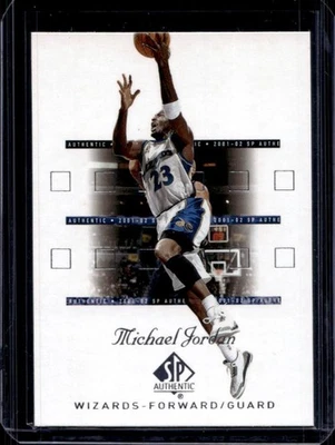 2001-02 SP Authentic Michael Jordan #90 Wizards - Image 1 of 2