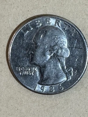 1986-P WASHINGTON QUARTER RARE COLLECTIBLE*VERY NICE! - Image 1 of 2