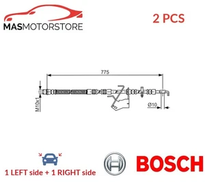 TUBO DE MANGUERA DE FRENO DELANTERO BOSCH 1 987 481 685 2 PIEZAS UN NUEVO REPUESTO OE - Imagen 1 de 5