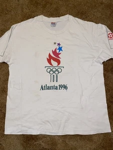Camisa Olímpica Atlanta 1996 De Colección Talla XL (46-48) Puntada Única - Imagen 1 de 15