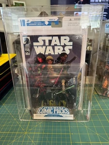 2008 Star Wars Comic Packs #2 Darth Talon & Cade Skywalker HÖCHSTBEWERTET AFA - Bild 1 von 5