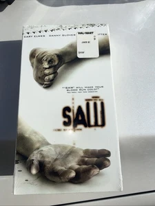 vintage 2000s SAW vhs tape sealed horror movie - Bild 1 von 3