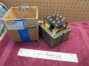 Vintage Keytronics Power Transformer K-5134 120 PRI 1.9 11.5 21 23 33.5 38.3 vac - Picture 1 of 6