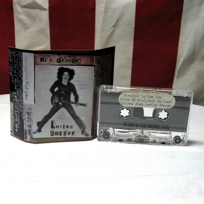 RICK GILMORE cassette tape Loving Energy 1992 solo Kiss of Rain band Minnesota - Image 1 of 4