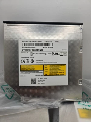 Lote de 9 Grabadoras DVD Toshiba Samsung Modelo SN-208 SN-208DN Foto 1 de 3