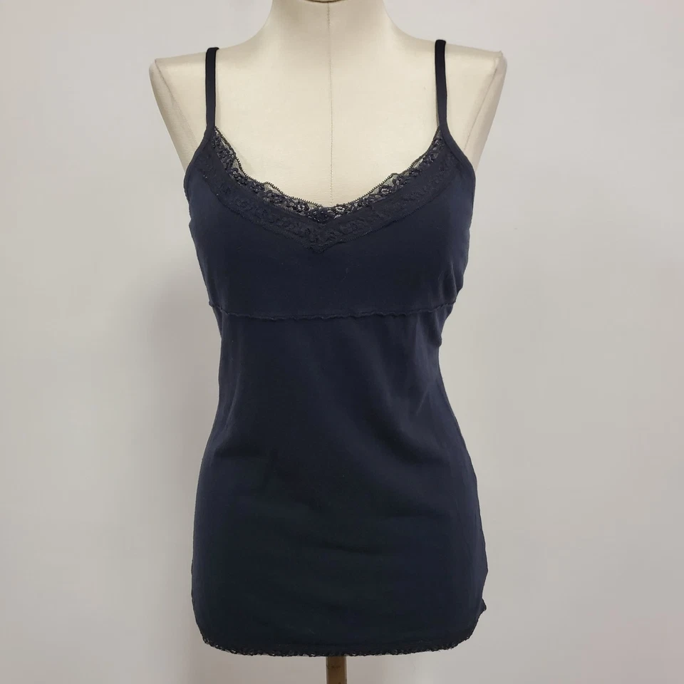 So Wear It Declare It Womens Y2K Preppy Beaded Babydoll Cami Size M Blue 90S - Image 1 of 4