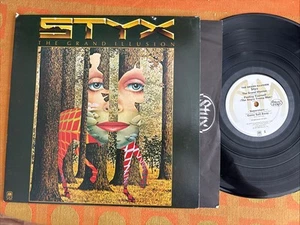 Styx The Grand Illusion Original US vinyl Come Sail Away - Foto 1 di 2