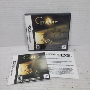 FUNDA Y MANUAL Coraline (Nintendo DS, 2009) SIN CARTUCHO - Imagen 1 de 4