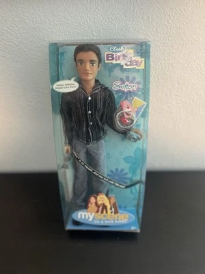 NIB MY SCENE CLUB BIRTHDAY SUTTON DOLL WITH ACCESSORIES #G6318 - Image 1 of 3
