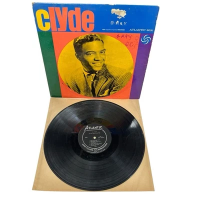 Clyde McPhatter Clyde 1959 Rare LP Vinyl Record Album Atlantic 8031 Black Label Foto 1 de 4