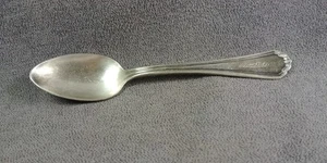 1930s Lora Locke Hotel Ad Diner Spoon Dodge City Kansas Meriden Silver Plate - Picture 1 of 15