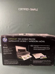 New HP OfficeJet 100 Mobile Printer Bluetooth Sealed - Picture 1 of 6