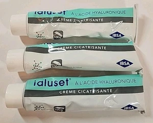NUEVO SELLADO 3X Crema Ácido Hialurónico Ialuset 100% Puro Sin Diluir 3.3 OZ 100G 8/27 - Imagen 1 de 3