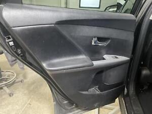 Used Rear Left Door Interior Trim Panel fits: 2014 Toyota Venza Trim Panel Rr Dr