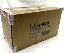 CASE of 1000 Ultra Pro 3x4" Clear PREMIUM Toploader Trading Card Rigid Holder