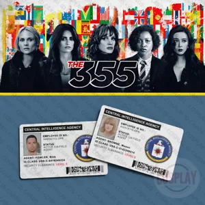 CIA Screen Accurate ID's from the Movie 355 | Sebastian Stan | Jessica Chastain - Picture 1 of 7
