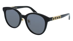 Gafas de sol Gucci GG1191SK-003 para mujer con montura negra/lentes tintadas grises - Imagen 1 de 3