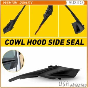 FOR 2011-2020 TOYOTA SIENNA LEFT FENDER COWL SIDE HOOD SEAL 53867-08020 BLACK US - Picture 1 of 9