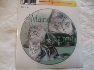 1 autocollant - motif chat MAINE COON - Picture 1 of 1