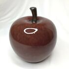 APPLE VERY LARGE AND HEAVY BURNISHED BROWN EXELLCENT CONDITION