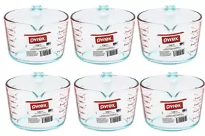 PYREX 6001076 Measuring Cup, 4-Cup/1 L Capacity, Glass, Clear (6-PACK BOX) - Picture 1 of 2