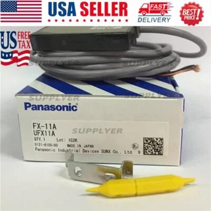 NEW PANASONIC SUNX FX-11A Fiber Optic Sensor - Picture 1 of 4