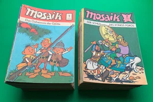 WIPA Mosaik Abrafaxe komplette Sammlung Jahrgänge 1976 - 1989 original & vollst. - Bild 1 von 1