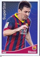 Lionel Messi Superstar Las Fichas Quiz de la Liga 2014-2015 Barca Mundicromo 52