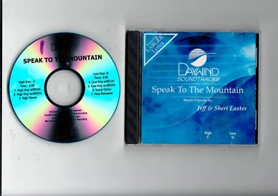 Bandas sonoras Daywind, Speak to the Mountain, Jeff & Sheri Easter, Accomp. CD Foto 1 de 2
