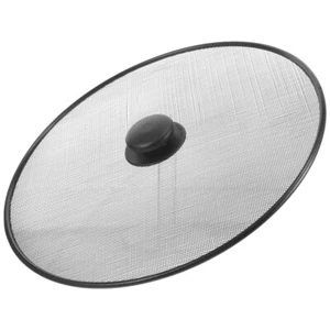 Stainless Steels Frying Pan Splatter Guard Kitchen Grease Splatter Screen Oil - Picture 1 of 12