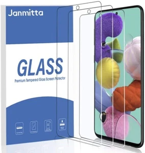 Vidrio protector de pantalla Janmitta (paquete de 3) para Galaxy S20 - Imagen 1 de 6