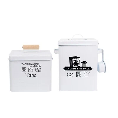 Aufbewahrungsboxen für Geschirrspültabs und Waschmittel Waschmittelbox - Bild 1 von 3