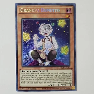 Grandpa Demetto - BROL-EN032 - NM - Secret Rare - 1st ed - Yugioh - Picture 1 of 2