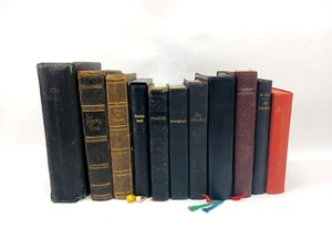 Religiöse Bücher, Bibel, Gesangbuch, Gotteslob u.a. Goldschnitt 11x Konvolut - Bild 1 von 21