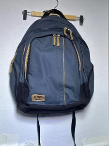 Timberland backpack blue large pockets adjustsble straps - Picture 1 of 9