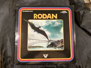 Rodan Laserdisc 1983 Vestron VL3013 Color 72 Minutes No Disc Rot VG - Picture 1 of 4