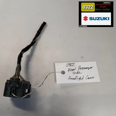 *CONECTOR DE FARO DELANTERO DERECHO* para SUZUKI KIZASHI 2010-2013 OEM *ENVÍO GRATUITO* Foto 1 de 2