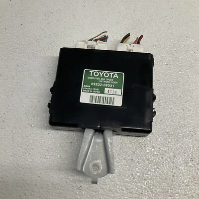 Toyota Sienna 2004-2007 puerta trasera puerta levadiza módulo de control multiplex 89222-08031 Foto 1 de 4