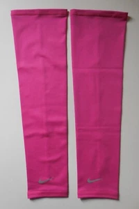 Nike Lightweight Run Arm Sleeves Adult Unisex Active Pink/Silver L/XL - Picture 1 of 6