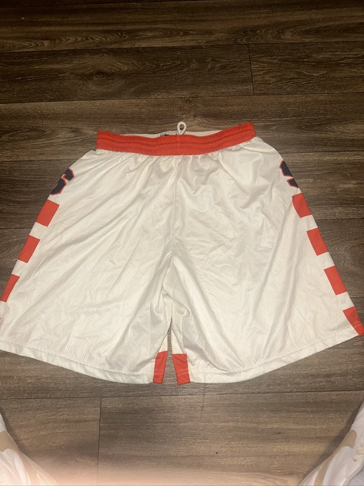 Шорты мужские Powers Syracuse оранжевые лакросс большие #Q - Изображение 1 из 4