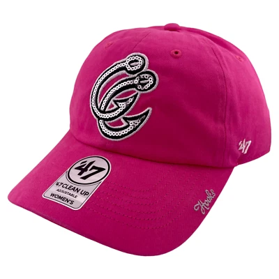 '47 Brand Corpus Christi Hooks MiLB Sparkle Womens Clean Up Adjustable Dad Hat - Image 1 of 4