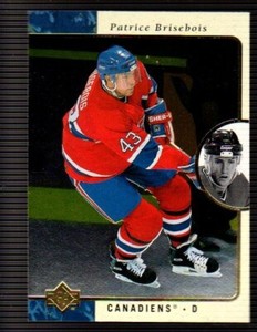 1995-96 Upper Deck SP #77 Patrice Brisebois MONTREAL CANADIENS