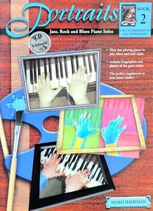 Portraits Jazz, Rock, and Blues Piano Solos Book 2 (w/ CD) - Picture 1 of 3